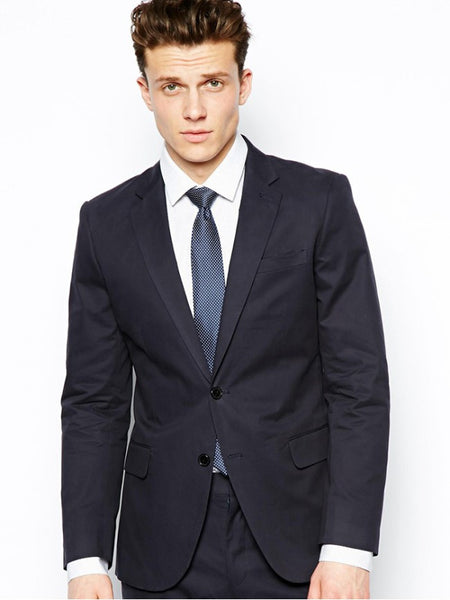 Slim Fit Suit In Panel