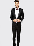 Slim Fit Suit In black