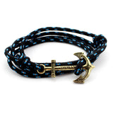 **FREE** Anchor Rope Bracelet - Black - Beautifiable - 8