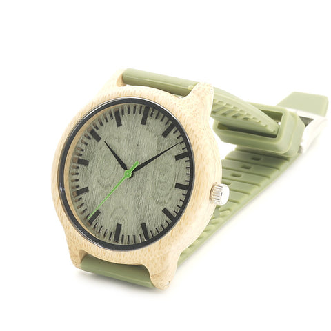 Wooden Watch - Green