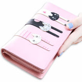 Cute Kitty Cat Wallet - Pink - Beautifiable - 1