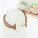 **FREE** Anchor Leather Bracelet -  - Beautifiable - 3