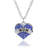 **FREE** Crystal Heart Pendant - MOM Blue - Beautifiable - 10