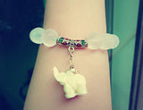 Natural Frosted Elephant Stone Bracelet -  - Beautifiable - 5