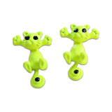 Cute Colorful Cat Earrings Giveaway - Yellow Green - Beautifiable - 3