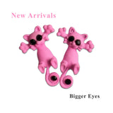 Cute Colorful Cat Earrings - Pink - Beautifiable - 5