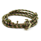 Anchor Rope Bracelet - Army Green - Beautifiable - 11