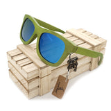 Wooden Bamboo Green Sunglasses -  - Beautifiable - 8