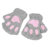 Fluffy Plush Paw Gloves -  - Beautifiable - 11