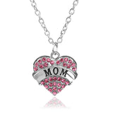 **FREE** Crystal Heart Pendant - MOM Pink - Beautifiable - 11