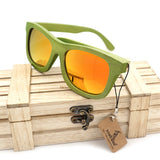 Wooden Bamboo Green Sunglasses -  - Beautifiable - 7