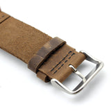 Wooden Wristwatch With Genuine Leather Band - Japanese Miyota 2035 Movement